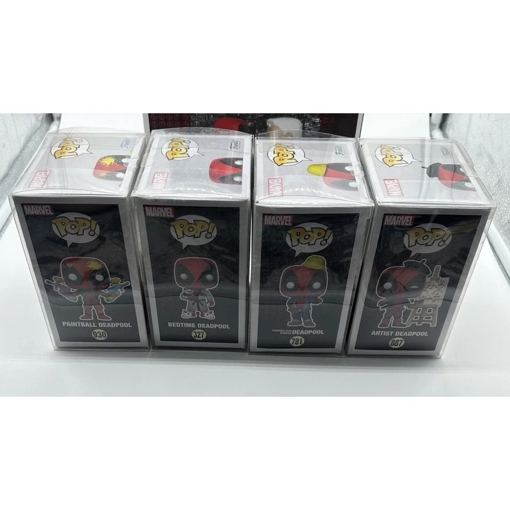 FUNKO POP MARVEL DEADPOOL LOT OF 10 EXCLUSIVES + DEADPOOL VS CABLE #318
